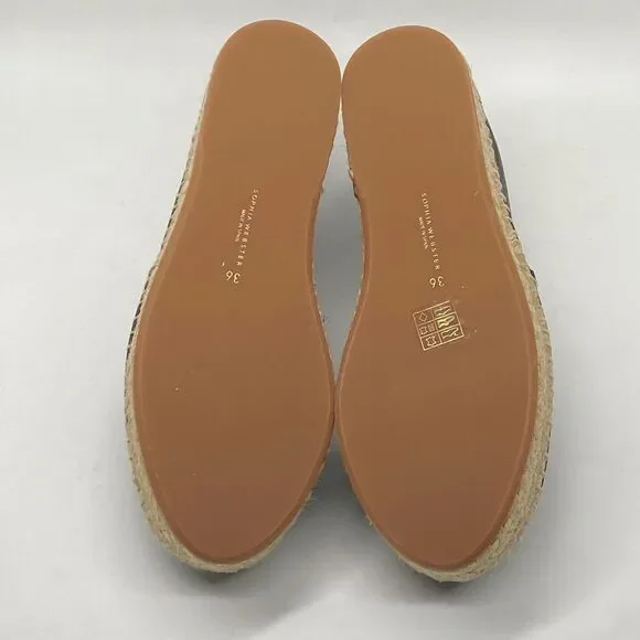 Sophia Webster Butterfly Platform Espadrille Flats size 36